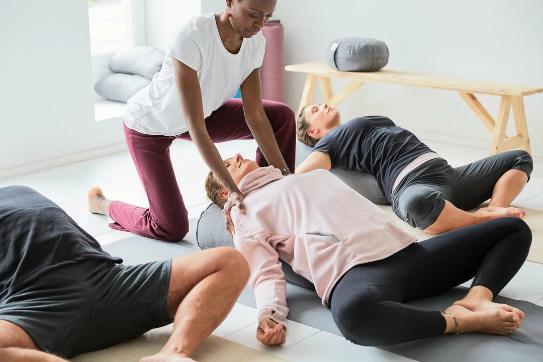 Kimjaly Domyos Cotton Cropped Yoga Pants