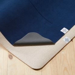 Kimjaly Non-Slip Yoga Towel 183 Cm ⨯ 61 Cm ⨯ 1 Mm - Grey/Blue