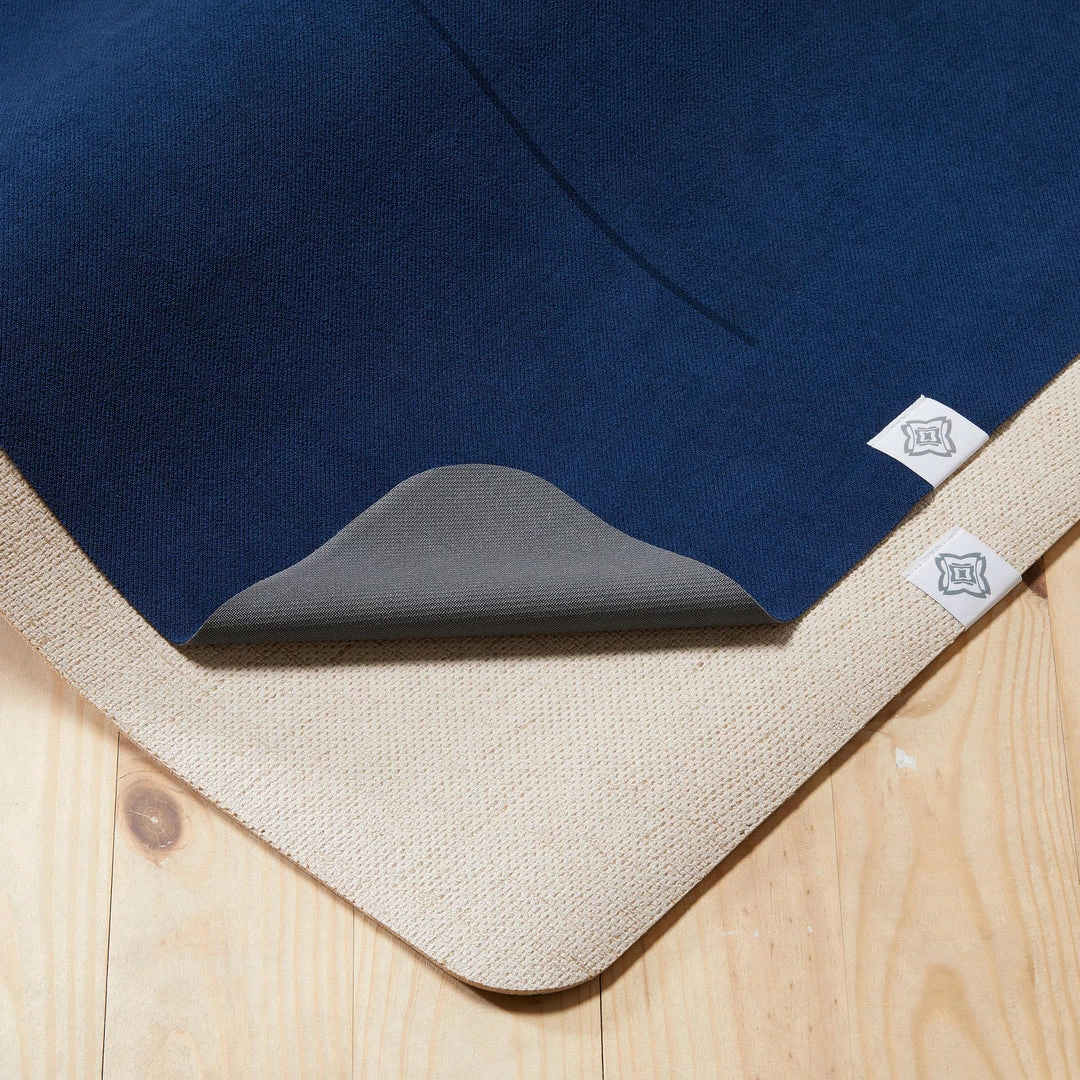 Kimjaly Non-Slip Yoga Towel 183 Cm ⨯ 61 Cm ⨯ 1 Mm - Grey/Blue