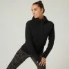 Domyos 560, Hoodie Sweater, Women's Exercise & Fitness Apparel