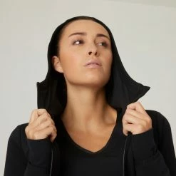 Domyos 560, Hoodie Sweater, Women's Exercise & Fitness Apparel