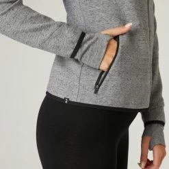 Domyos 560, Hoodie Sweater, Women's Exercise & Fitness Apparel