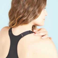 Domyos Zip-Up High-Support Sports Bra