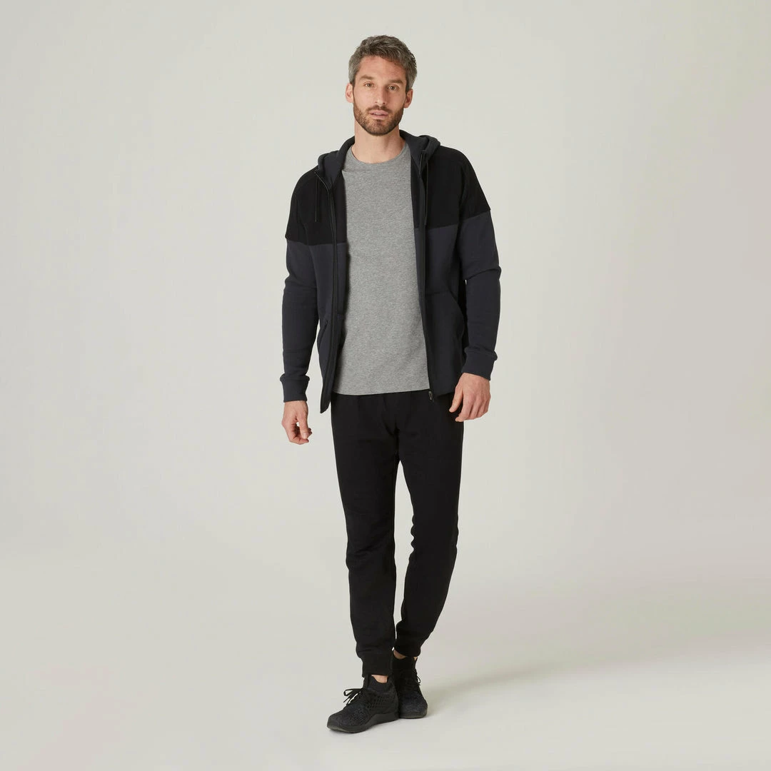 Exercise & Fitness Apparel Domyos 520, Hooded Jacket, Men's