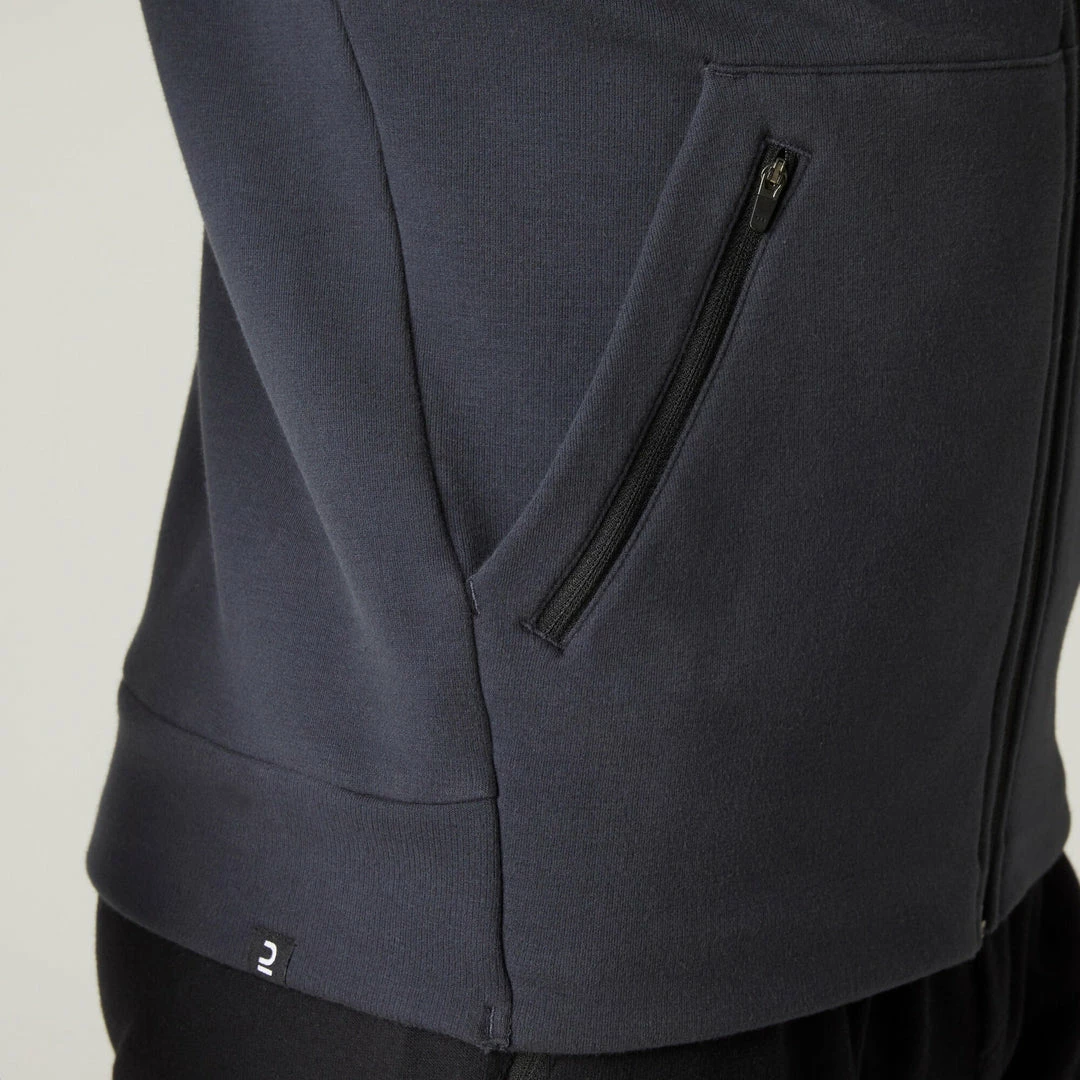 Exercise & Fitness Apparel Domyos 520, Hooded Jacket, Men's