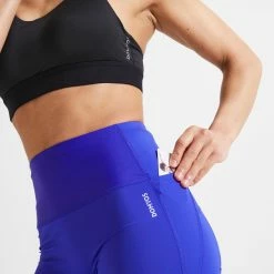 Domyos Exercise & Fitness Apparel FTI500A, High-Waisted Shaping Fitness Leggings, Women's