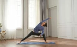 Kimjaly Long-Sleeved Cotton Yoga T-Shirt