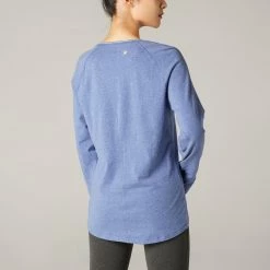 Kimjaly Long-Sleeved Cotton Yoga T-Shirt