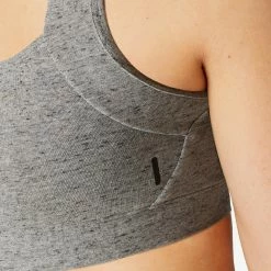 Domyos 100, Cotton Sports Bra, Women's Exercise & Fitness Apparel