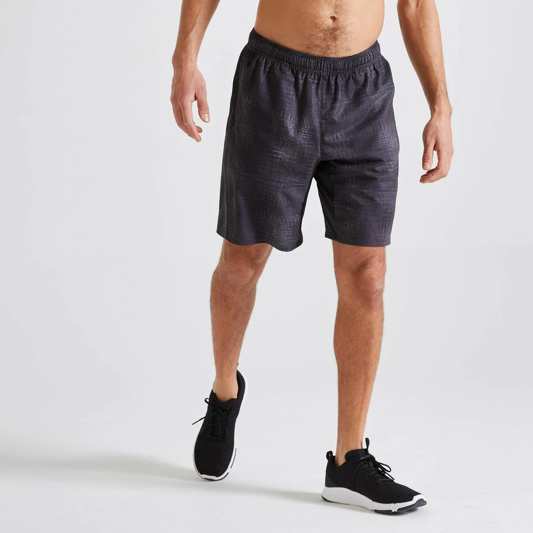 Domyos 120, Eco-Friendly Fitness Training Shorts, Men's