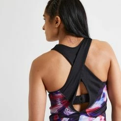 Domyos 500, Reversible Fitness Cardio Training Tank Top, Women's