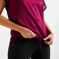 Exercise & Fitness Apparel Domyos 120, Fitness Cardio Training T-Shirt, Women's