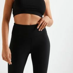 Domyos FCA100, Cropped Fitness Pants, Women's