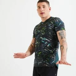 Domyos Moisture Wicking Athletic T-Shirt, Men’s Exercise & Fitness Apparel