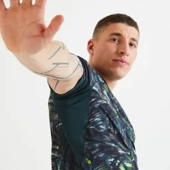 Domyos Moisture Wicking Athletic T-Shirt, Men’s Exercise & Fitness Apparel