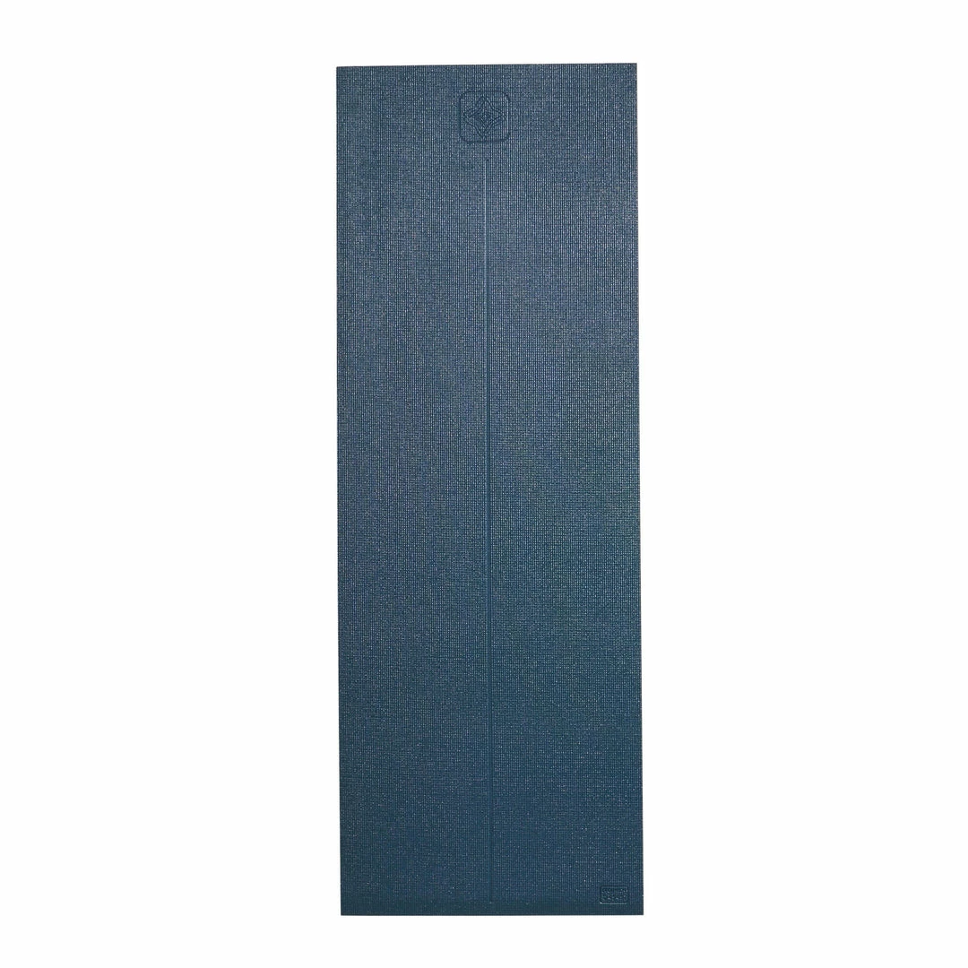 Kimjaly Gentle Yoga Comfort Mat 173 Cm ⨯ 61 Cm ⨯ 8 Mm - Dark Blue Palms