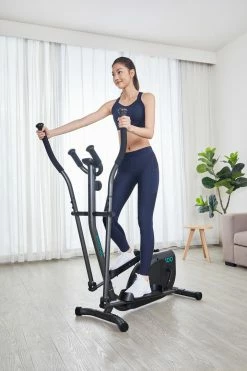 Domyos EL100 Essential, Elliptical Exercise Machine Cardio Machines & Equipment
