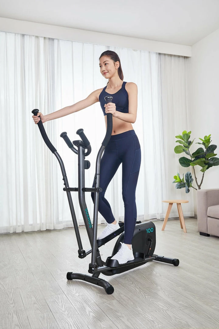 Domyos EL100 Essential, Elliptical Exercise Machine Cardio Machines & Equipment