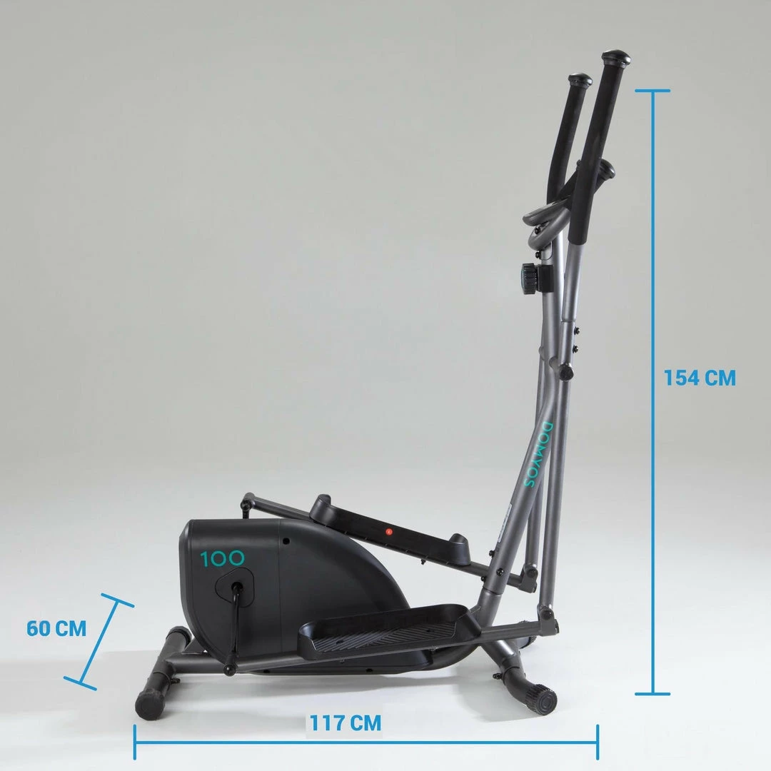 Domyos EL100 Essential, Elliptical Exercise Machine Cardio Machines & Equipment