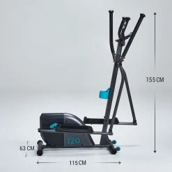 Domyos EL120 Essential+, Elliptical Exercise Machine Cardio Machines & Equipment