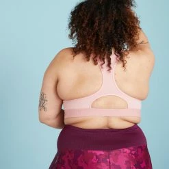 Domyos Zip-Up High-Support Sports Bra