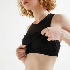 Domyos Exercise & Fitness Apparel Moderate Support Cropped Fitness Sports Bra, Women's