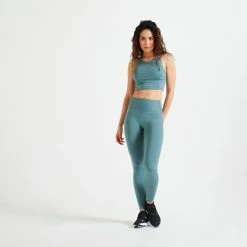 Domyos Exercise & Fitness Apparel Moderate Support Cropped Fitness Sports Bra, Women's