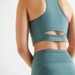 Domyos Exercise & Fitness Apparel Moderate Support Cropped Fitness Sports Bra, Women's