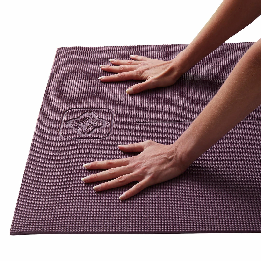 Kimjaly Gentle Yoga Comfort Mat 173 Cm ⨯ 61 Cm ⨯ 8 Mm - Dark Blue Palms