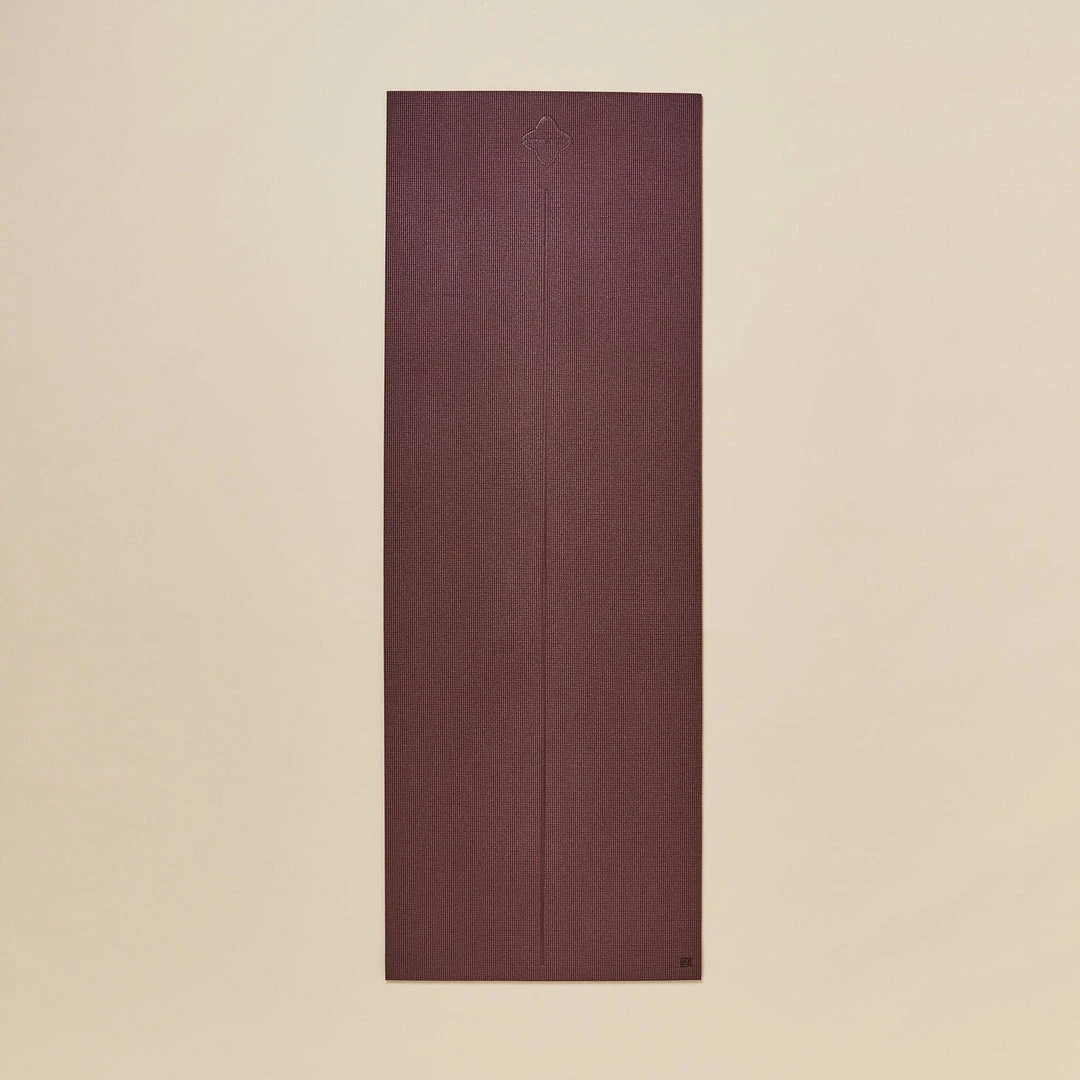 Kimjaly Gentle Yoga Comfort Mat 173 Cm ⨯ 61 Cm ⨯ 8 Mm - Dark Blue Palms