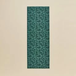 Kimjaly Gentle Yoga Comfort Mat 173 Cm ⨯ 61 Cm ⨯ 8 Mm - Dark Blue Palms