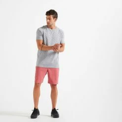 Domyos 120, Eco-Friendly Fitness Training Shorts, Men's