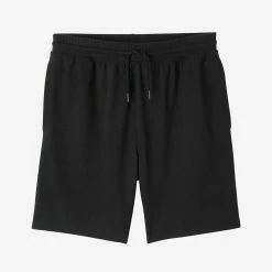 Domyos Men's Fitness Shorts 500 Essentials - Black Exercise & Fitness Apparel