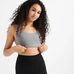 Domyos Exercise & Fitness Apparel Padded Light Support Fitness Bra