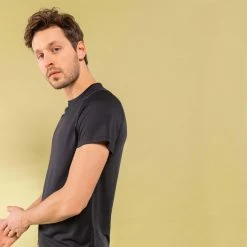 Domyos Breathable Crew Neck Fitness T-Shirt, Men's