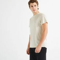 Domyos Breathable Crew Neck Fitness T-Shirt, Men's