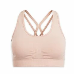 Kimjaly Dynamic Yoga Sports Bra - Light Blue