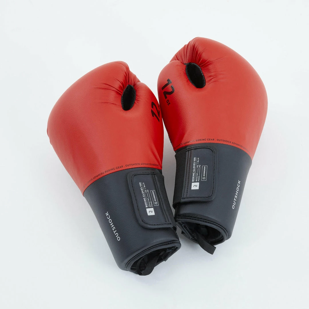 Outshock Boxing & MMA 100 Essential Boxing Gloves 8 Oz - 14 Oz