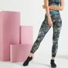 Exercise & Fitness Apparel Domyos 500, High-Waisted Fitness Leggings, Women's