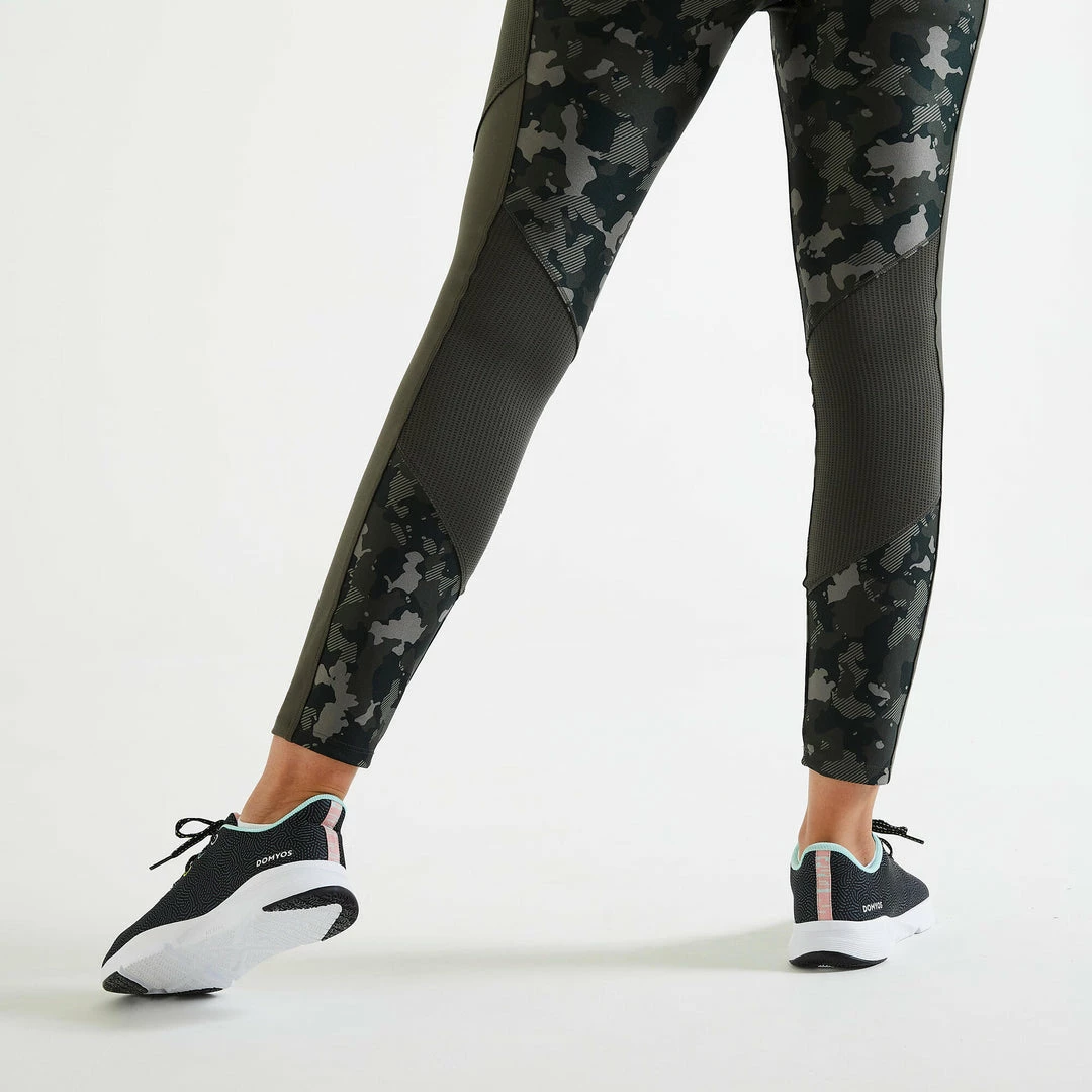 Domyos Fitness Leggings With Phone Pocket, Women's