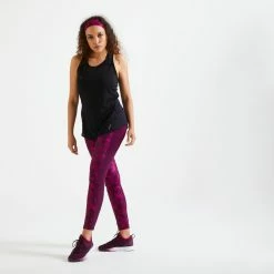 Domyos Fitness Leggings With Phone Pocket, Women's