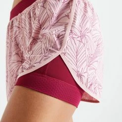 Exercise & Fitness Apparel Domyos 900, 2-in-1 Fitness Cardio Training Shorts, Women's