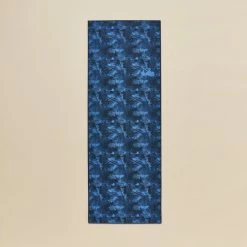 Kimjaly Gentle Yoga Comfort Mat 173 Cm ⨯ 61 Cm ⨯ 8 Mm - Dark Blue Palms