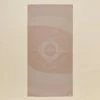 Kimjaly 200 X 100cm Yoga Futah Towel - Sun Salutations/Beige