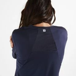 Domyos Breathable Slim Fit Workout T-Shirt, Women’s Exercise & Fitness Apparel