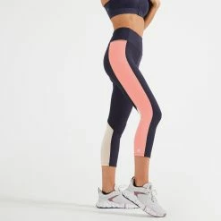 Domyos Short Fitness Leggings With Phone Pocket