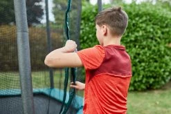 Domyos Hexagonal Kids' Trampoline With Net, 8' Cardio Machines & Equipment