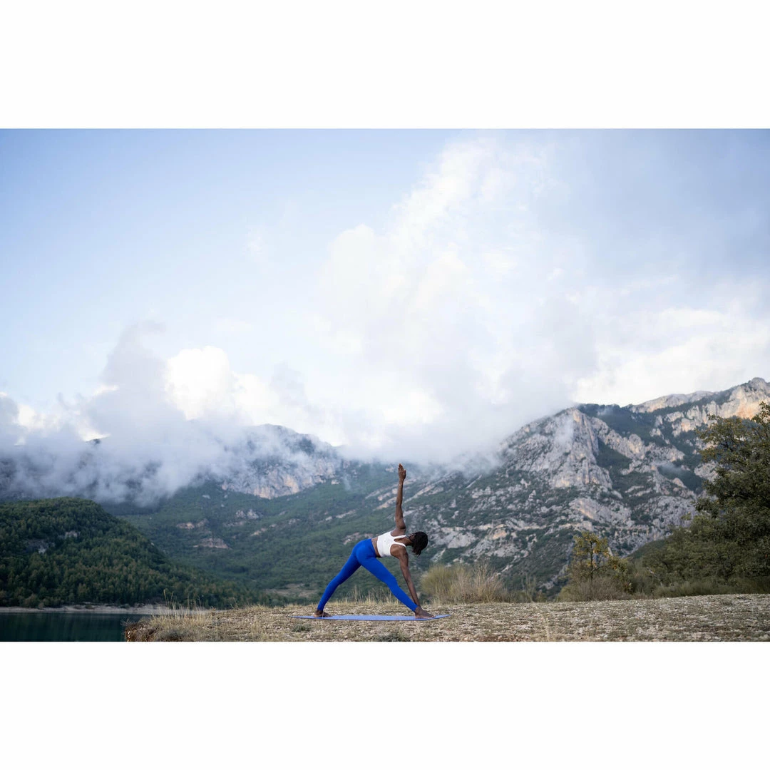 Kimjaly Long Dynamic Yoga Sports Bra - Ochre