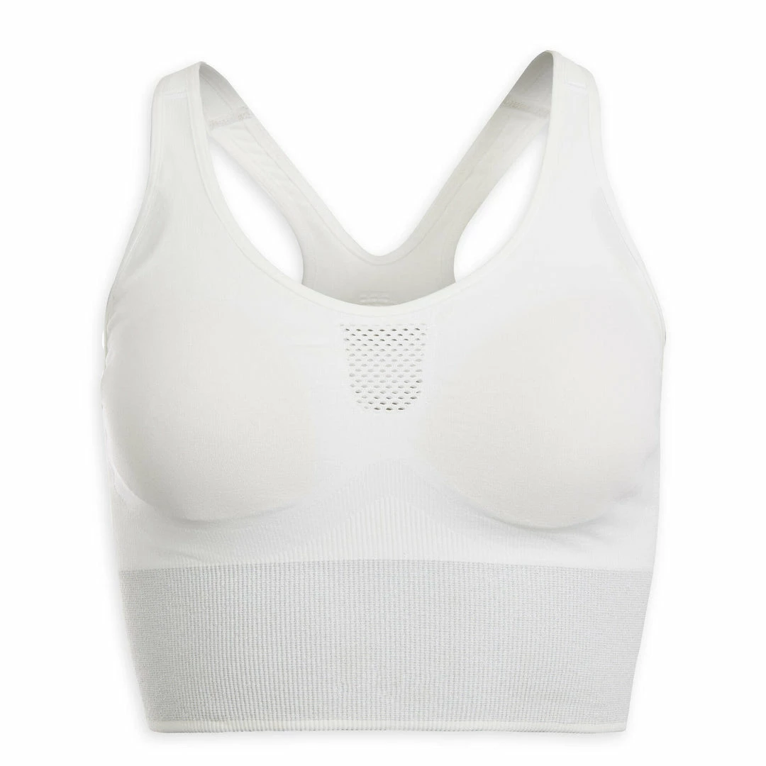 Kimjaly Long Dynamic Yoga Sports Bra - Ochre