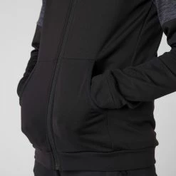 Domyos Warm Breathable Stretchy Hooded Gym Sweatshirt, Kids' Exercise & Fitness Apparel